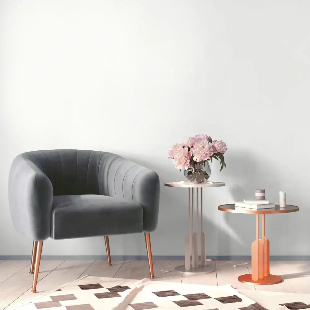 Обои флизелиновые Grandecolife Flower белые 1.06 м GDR142001 STLM-2036921 - Вид №3