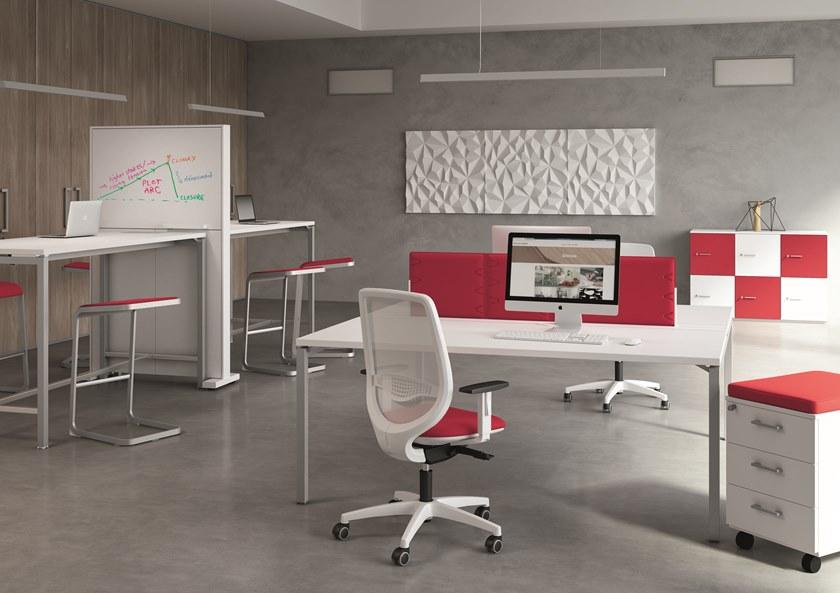 Quadrifoglio Поворотный офисный стул из сетки Okay sun-id-1438264 - Вид №9