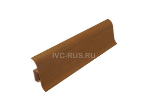 Плинтус пластиковый с кабель-каналом и мягким краем KЛАССИК 55 i51971