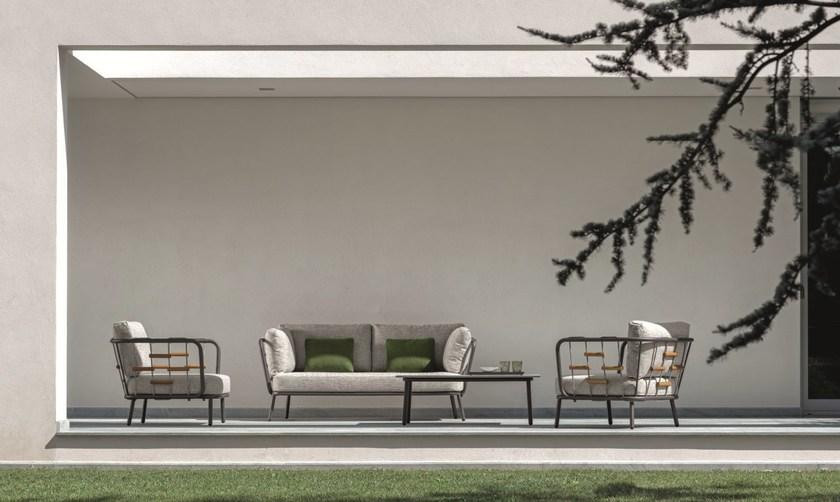 Talenti Прямоугольный столик для сада из бетона Soho Sotc - Вид №4