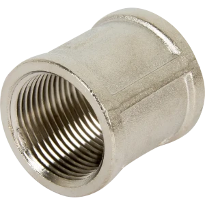 Муфта Valtec внутренняя резьба 3/4" никелированная латунь VTr.270.N.0005 10508721 STLM-2042781