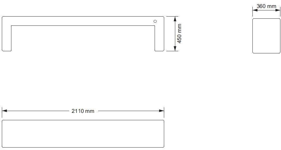 ENCHO ENCHEV - ETE Бетонная скамейка без спинки  157  - Вид №3