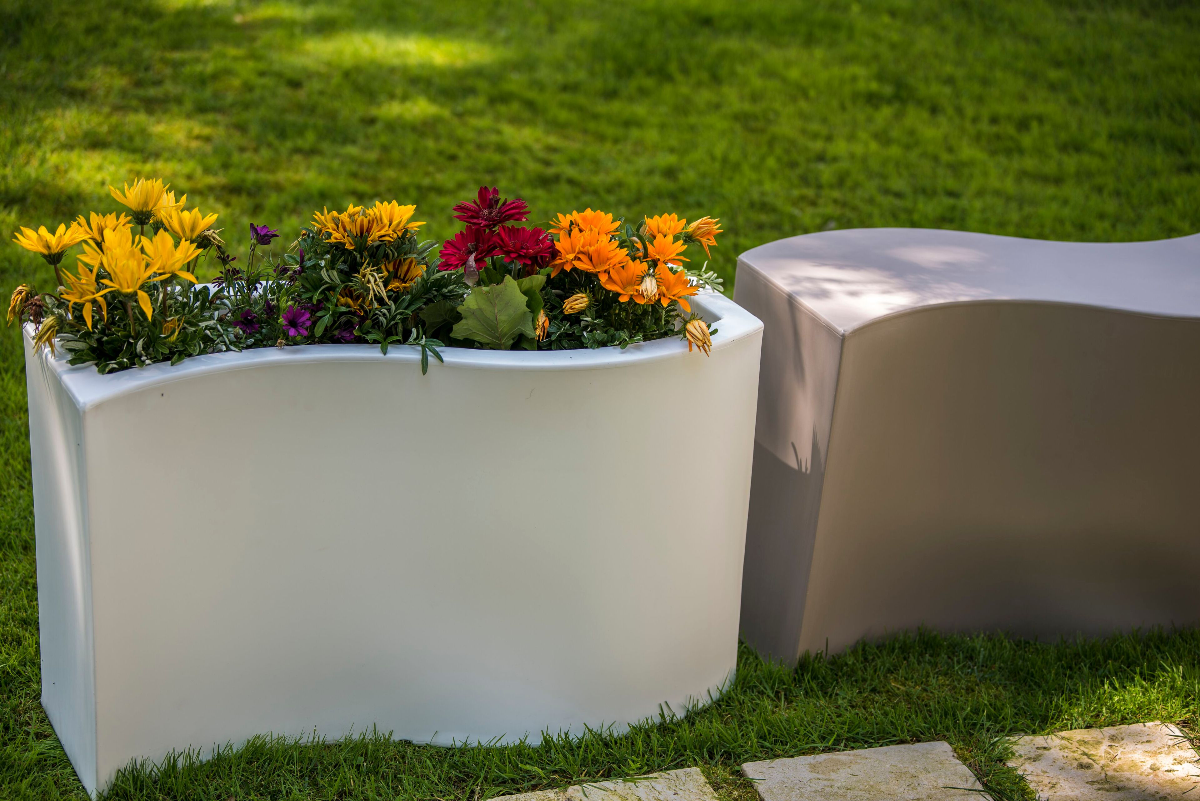 Скамейка из полиэтилена Kloris пост ARCH-00030737 - Вид №1