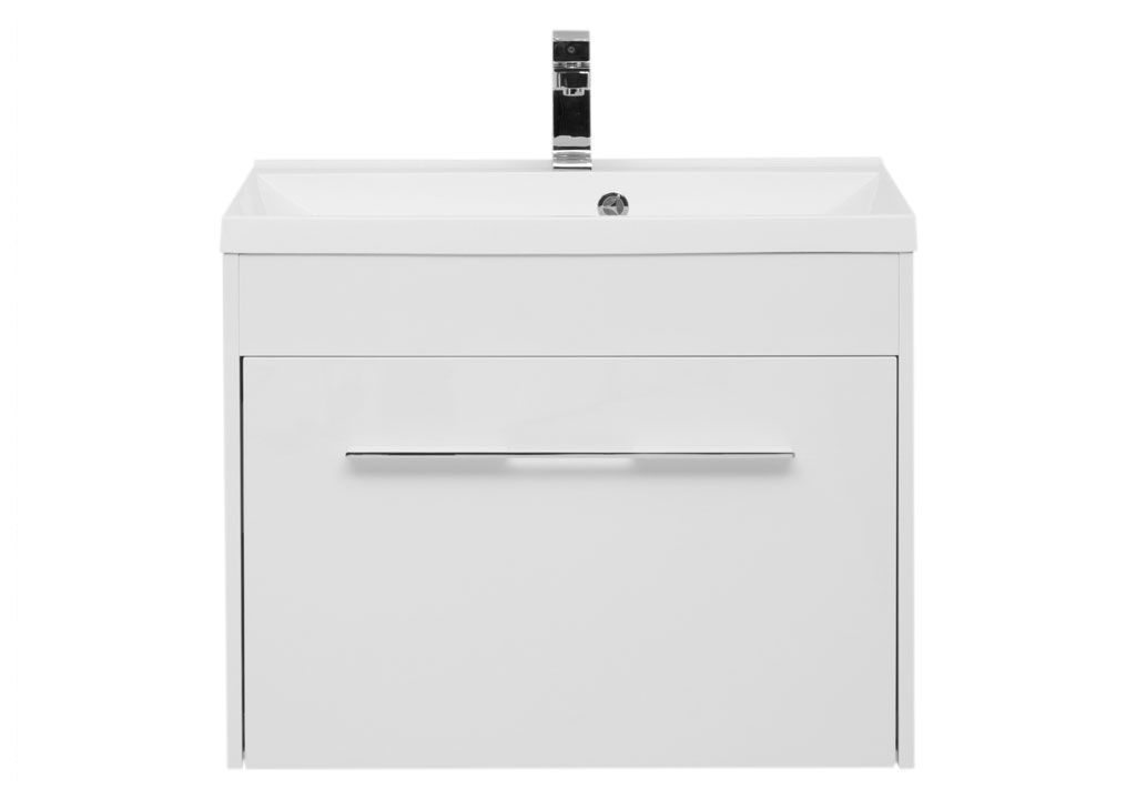 Тумба с раковиной Aquanet Августа 75 белый 0021002800204118 - Вид №2