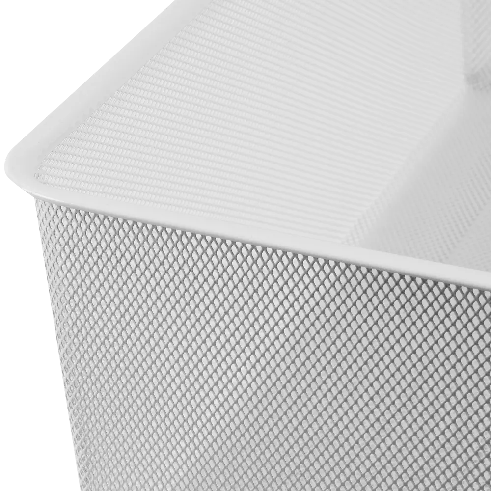 Корзина для гардеробной ТИТАН-GS белая сетчатая 53.5x41x18.5 см 82625542 STLM-0032236 - Вид №3
