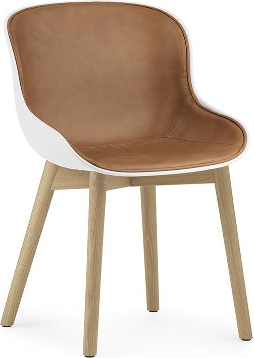 605027 Обивка кресла Передняя Дуб Белый / Ультра Кожа Normann Copenhagen Hyg 