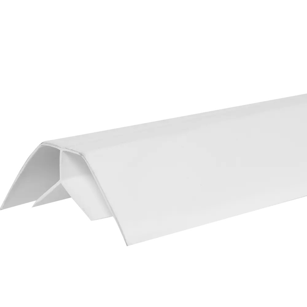 84036100 Угол ПВХ внутренний Т8/10 мм цвет белый 3000 мм STLM-1013752 Santreyd 