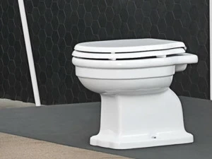 Приставной унитаз напольный Белый ArtCeram Hermitage Италия