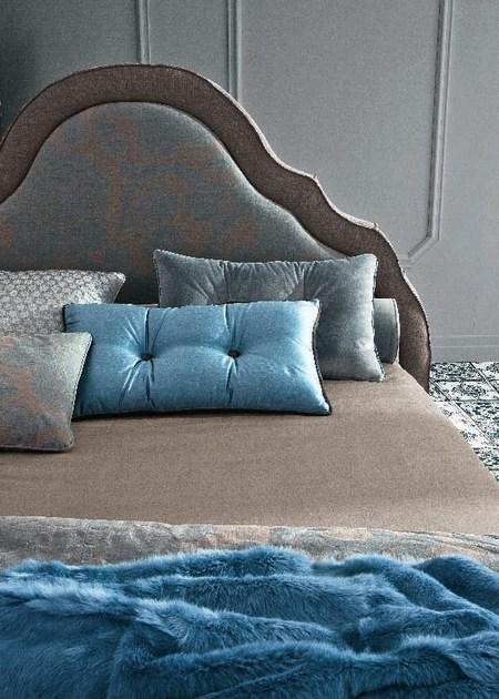 Twils Двуспальная кровать с мягким изголовьем Celine sun-id-1386327 - Вид №1