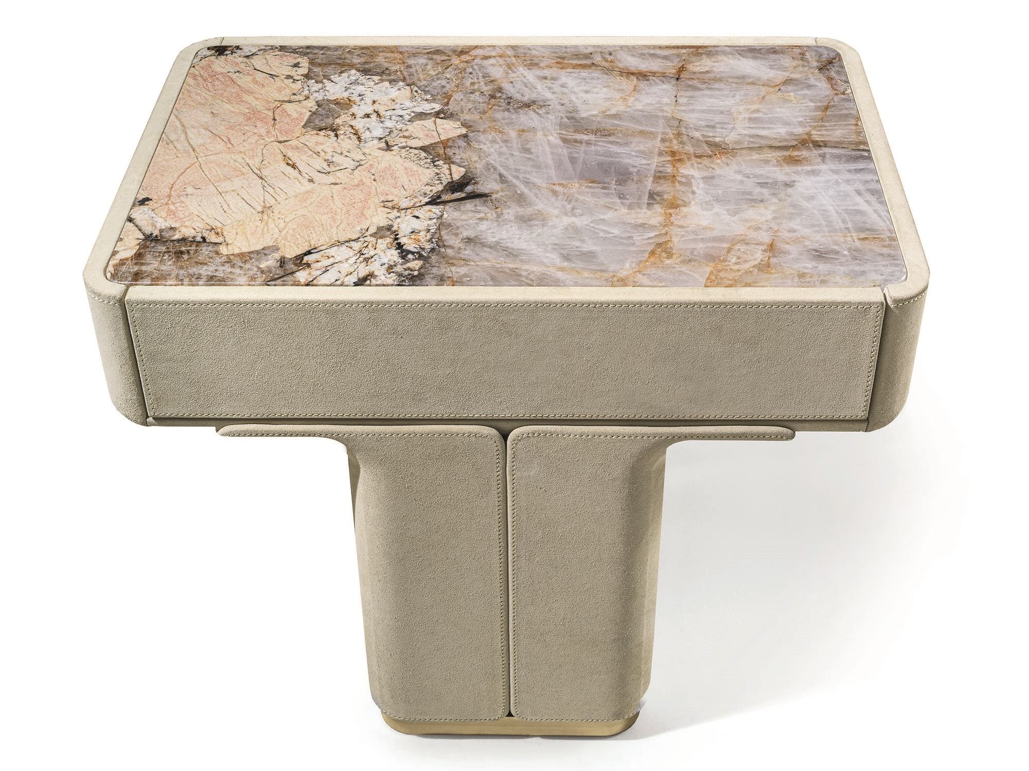 Кожаная тумбочка Longhi Loveluxe 2020-Sartoria collection ARCH-00096835 - Вид №2