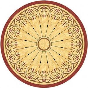 Художественный паркет Da Vinci Розетка 26-233 Дуб Селект (Гладкая) х1000диаметр мм.