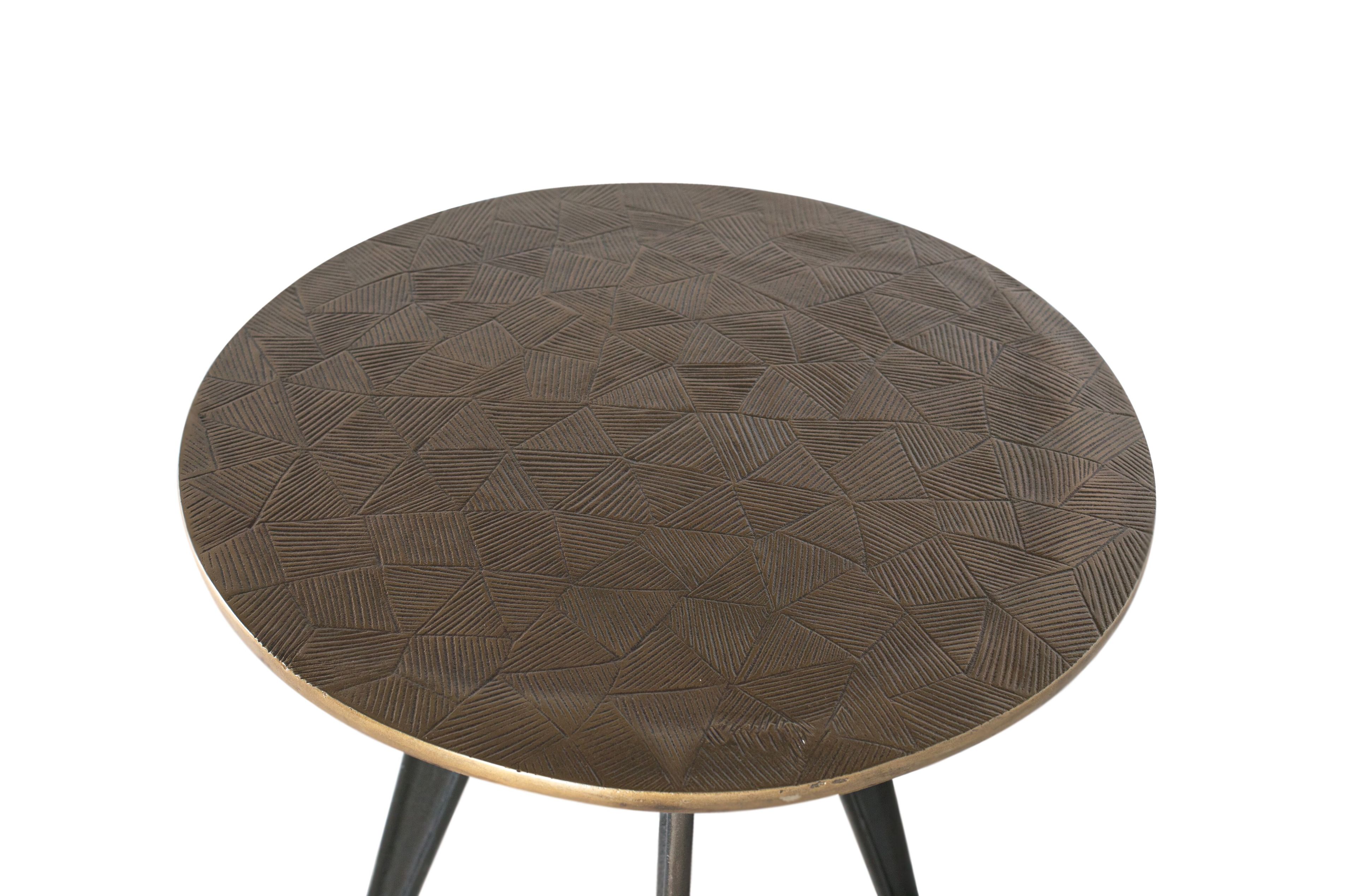 Круглый алюминиевый журнальный столик Giner y Colomer 1603 ARCH-00031480 - Вид №1