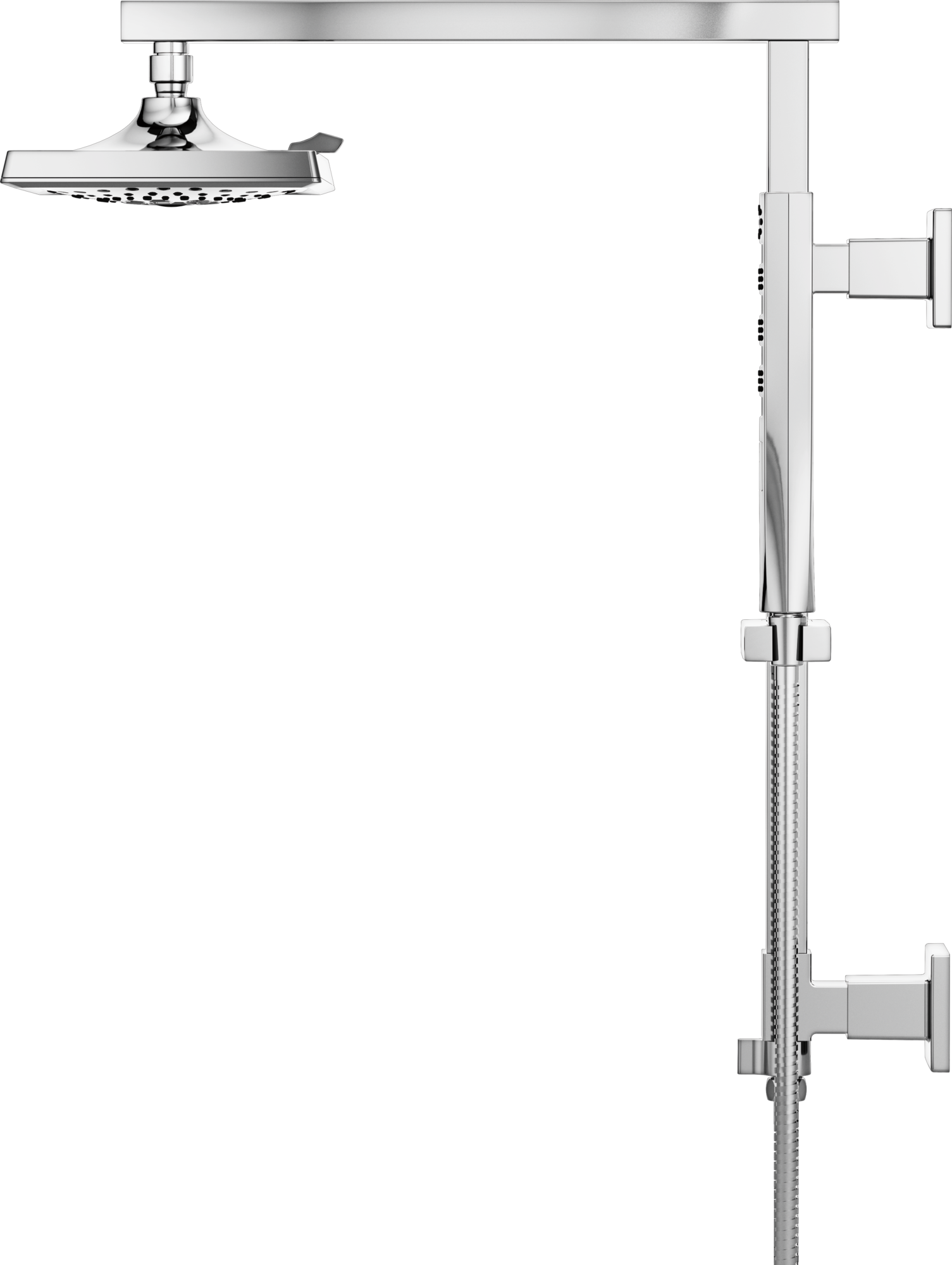 58410-PN Душевая колонна угловая 18 дюймов Delta Faucet Universal Showering Полированный никель  - Вид №7