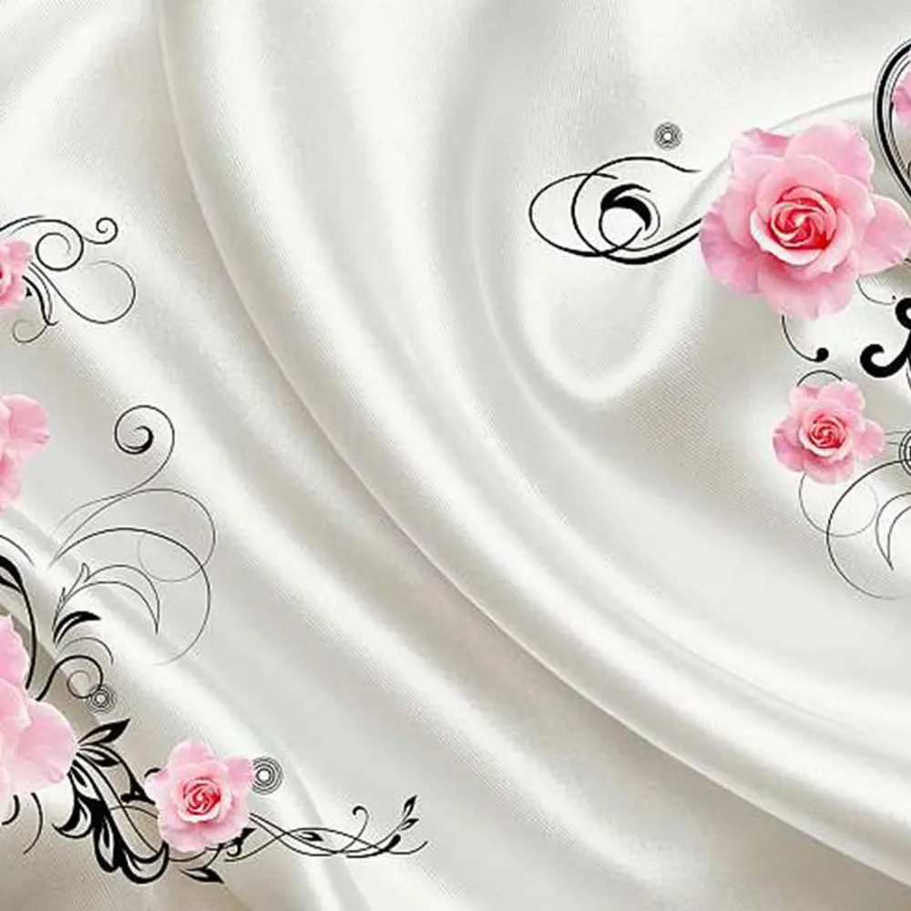 90126128 Фотообои Divino Decor Шелк и розы L-062 400x270 см STLM-0113535