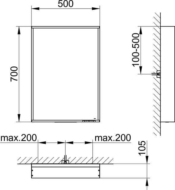 33096ZZ3000 Зеркало с подсветкой KEUCO Plan - Вид №8