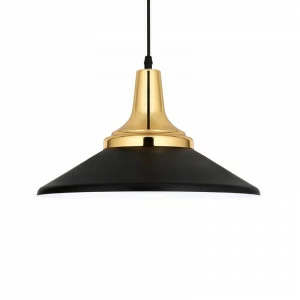 Подвесной светильник 9140/C gold/black от Delight Collection DELIGHT COLLECTION ДИЗАЙНЕРСКИЕ 243762 Черный