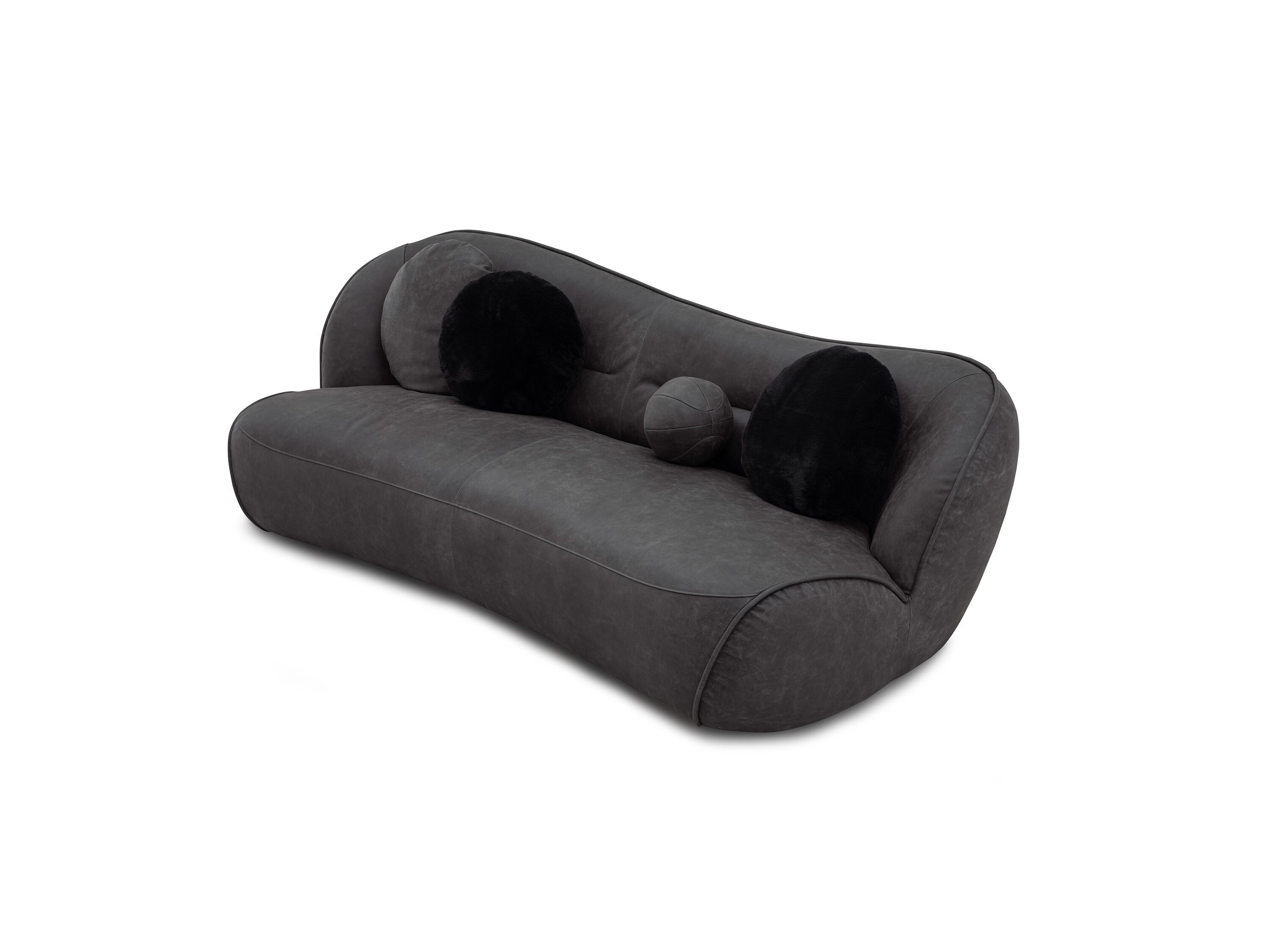 Изогнутый диван из ткани CAMPO DE' FIORI Wave ARCH-00005483 - Вид №8