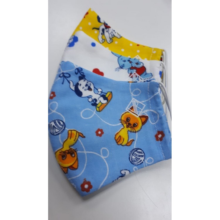 VLDC140 Маски детские защитные, многоразовые, дизайнерские Santreyd 