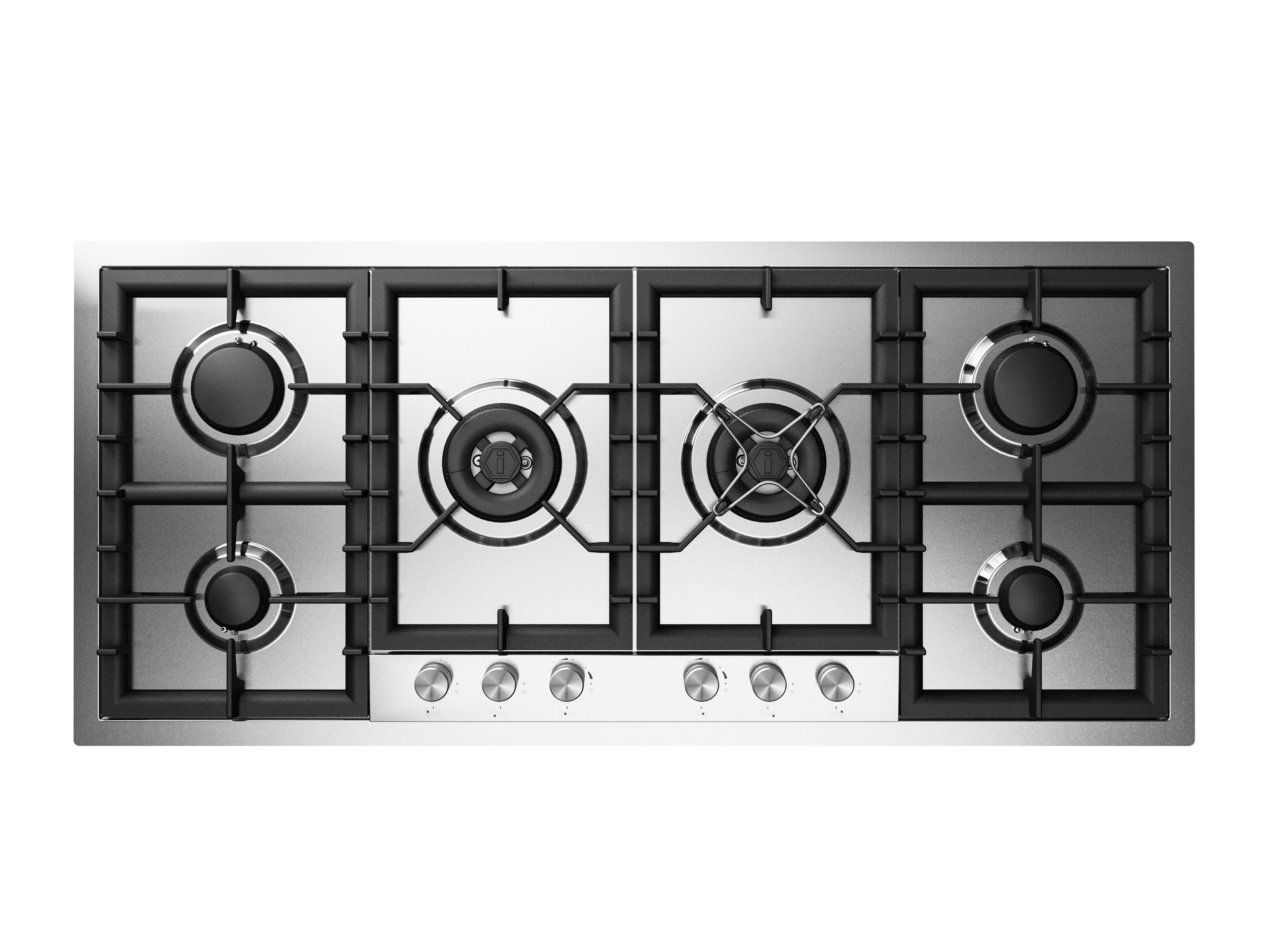 Газовая плита из нержавеющей стали Ilve Professional Plus ARCH-00093692 - Вид №1