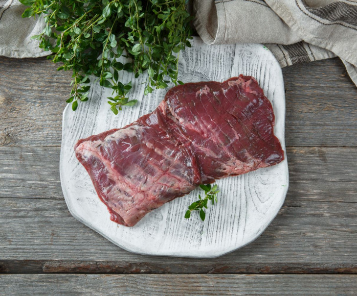 3429 Стейк Скёрт (Мачете) из мраморной говядины Вкусляндия 
