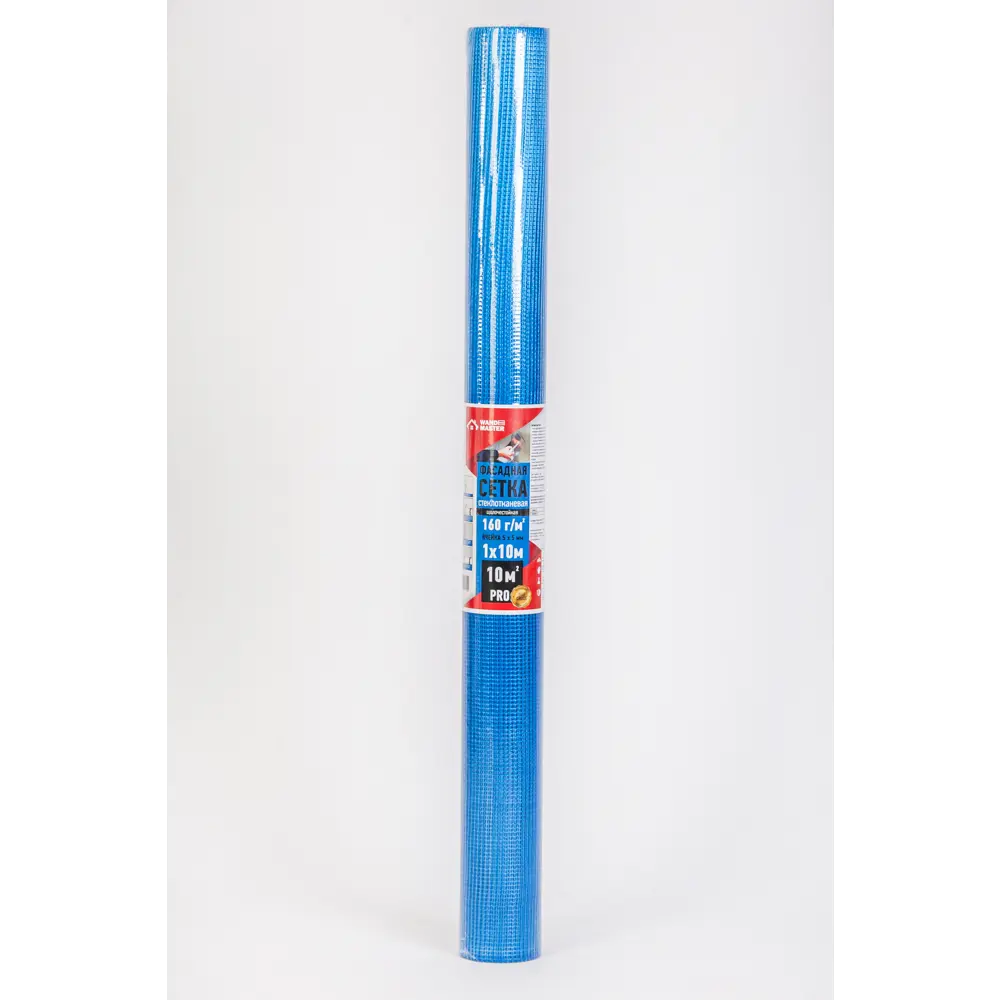 Сетка стеклотканевая фасадная 5x5 Wand Master Pro 160 г/м² 1x10 м STLM-2037388