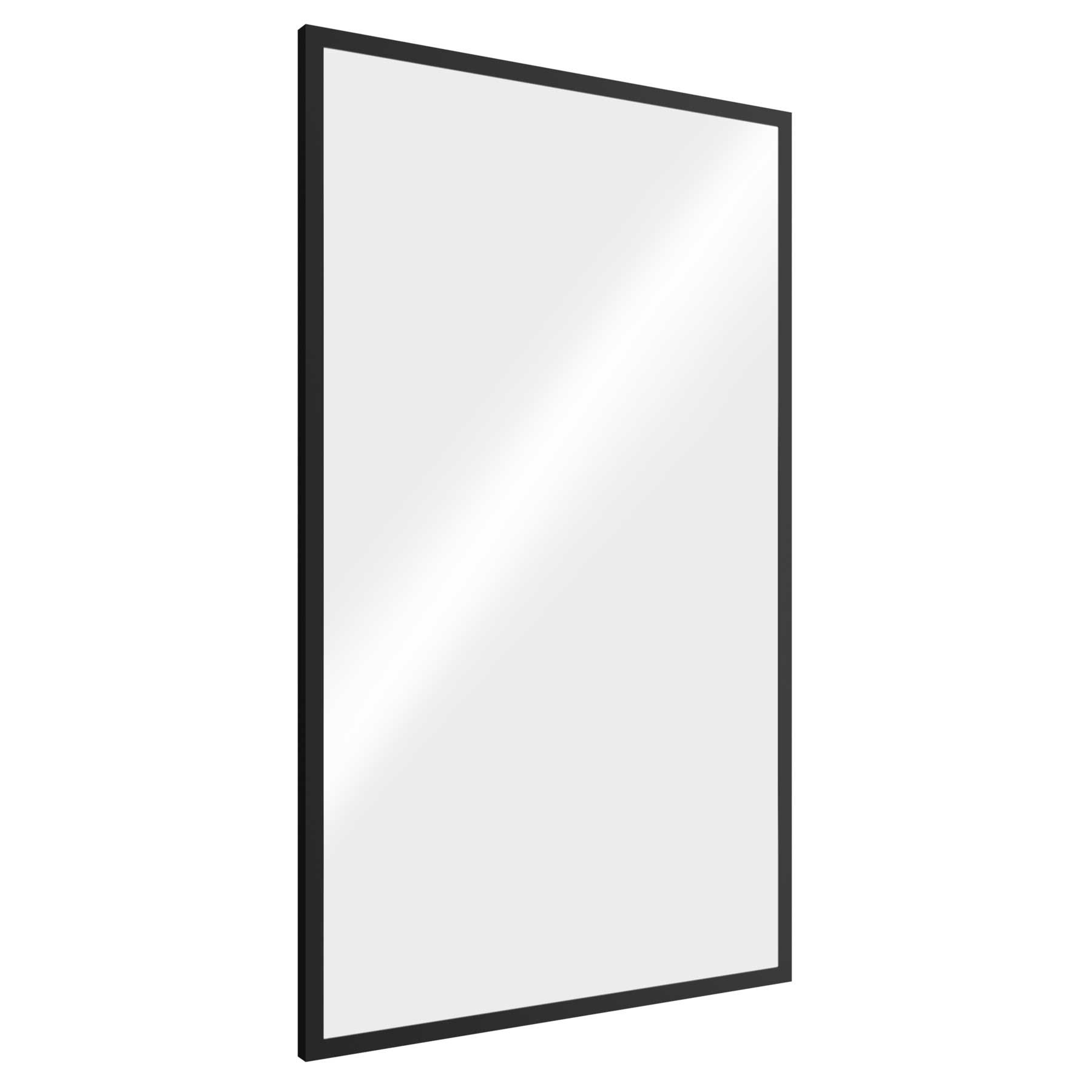 25641 SALGAR Зеркало VINCI 500 MATT BLACK 500 x 1000 мм