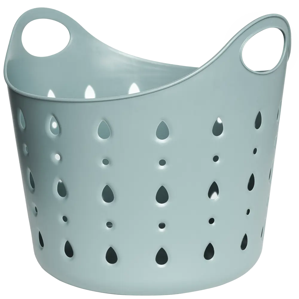 Корзина для белья Berossi CubaLibra ИК 74575000 5 л цвет серая мистерия STLM-2035381