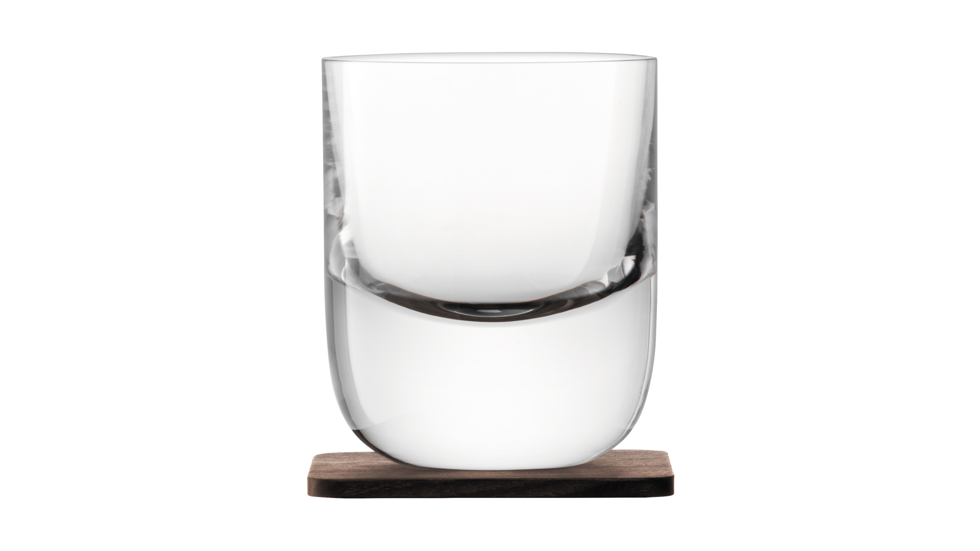 10656208 LSA International Набор стаканов с деревянными подставками LSA International, "Whisky", 270мл, 2шт. Стекло  - Вид №2