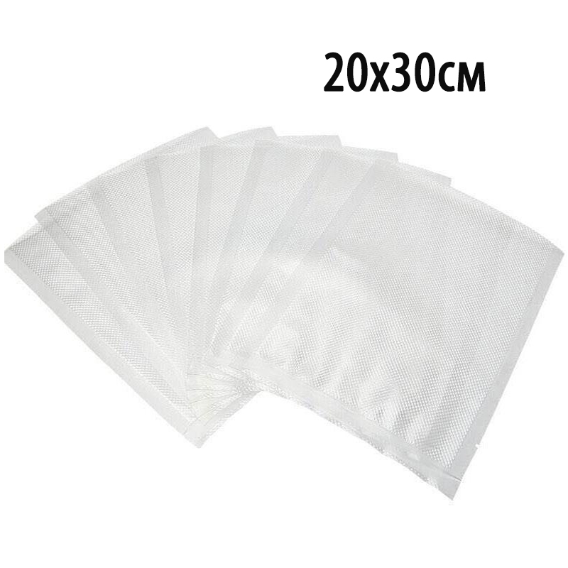 2422 Пакет для вакуумной упаковки продуктов 20х30см (100шт) LAB.Space 