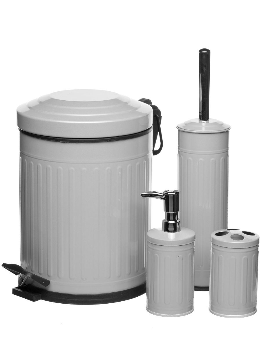 Набор аксессуаров для ванны Apus 4Set Grey NAVAKO 11080