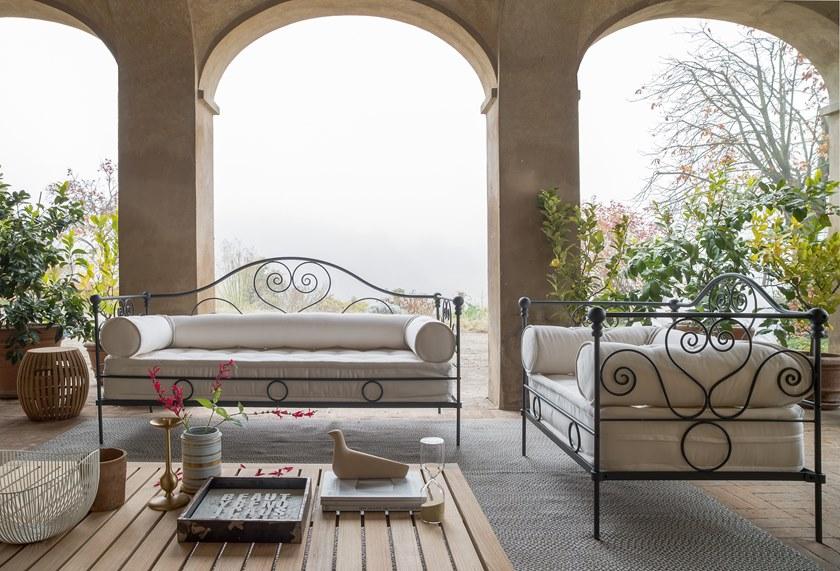 Unopiù Садовый диван из железа и акрила Aurora Mordis - Вид №3