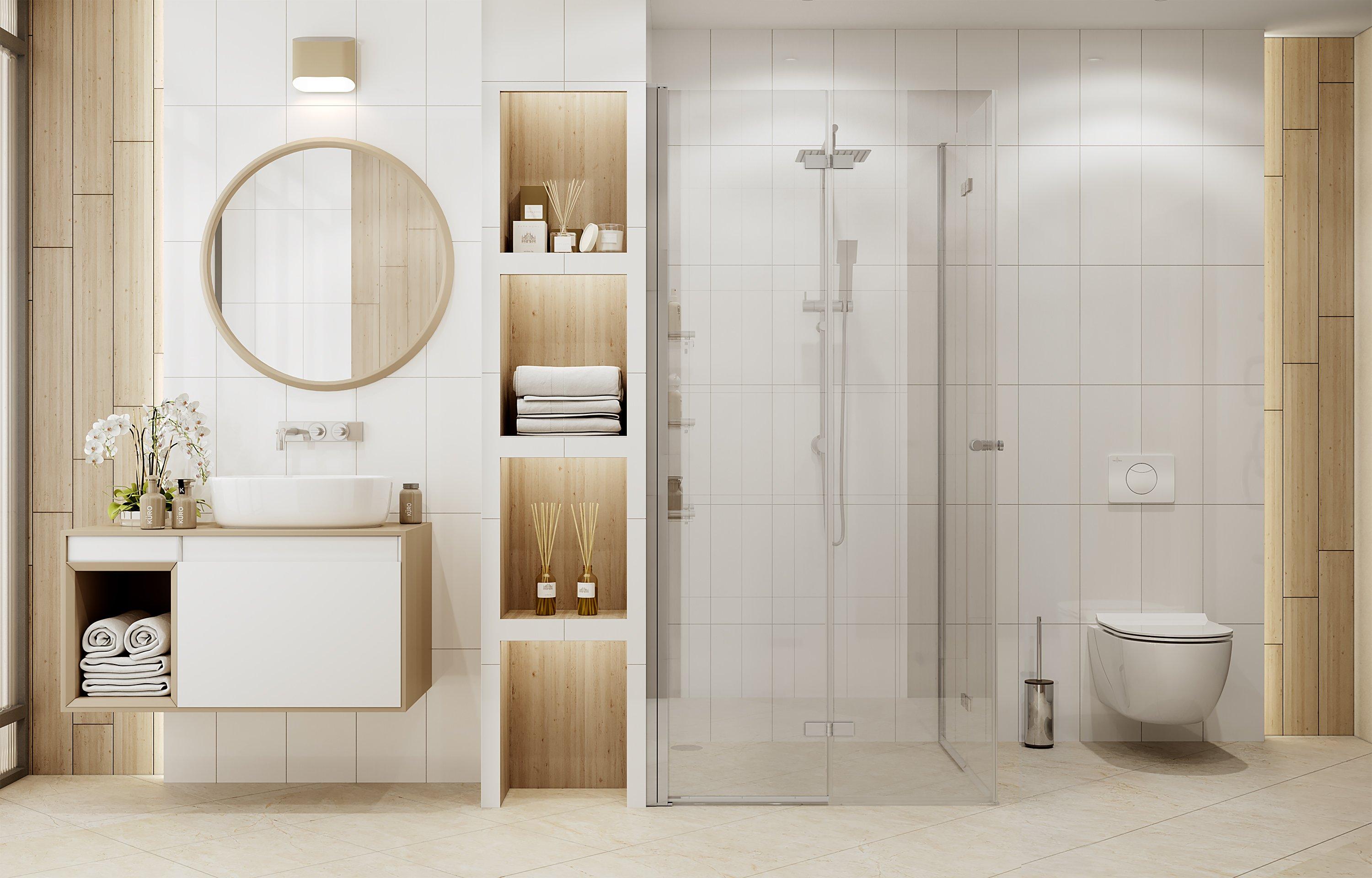 Душевое ограждение Ambassador Nord 13011109 (1000x1000x2000), 1 место - Вид №2