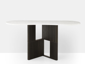 Мраморный консольный стол