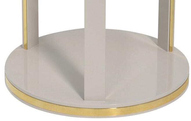 FRATO Журнальный столик из лакированного дерева  Ffu260012aao  - Вид №1