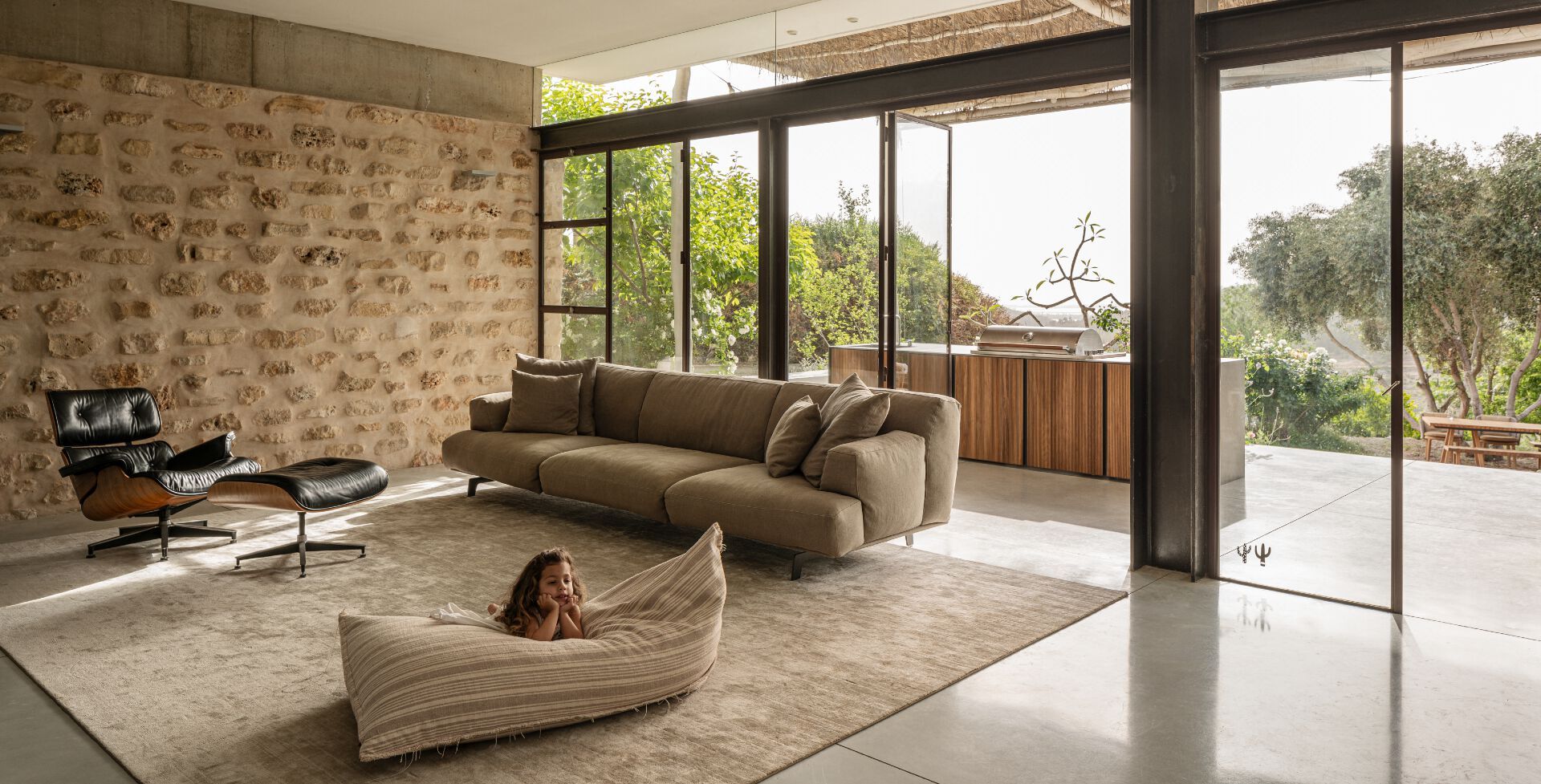 Алюминиевая наружная кухня с порошковым покрытием с барбекю capocuòco слой ARCH-00070548 - Вид №3