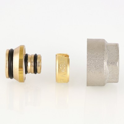 VT.4420.NVE.16 Фитинг коллекторный для металлополимерной трубы Valtec 16 (2,0) мм x 3/4"  - Вид №4