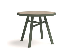 Алюминиевый круглый садовый стол