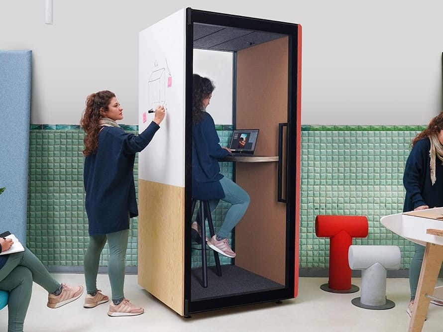 Одноместный акустическая офисная кабина Askia Kameleon ARCH-00071850