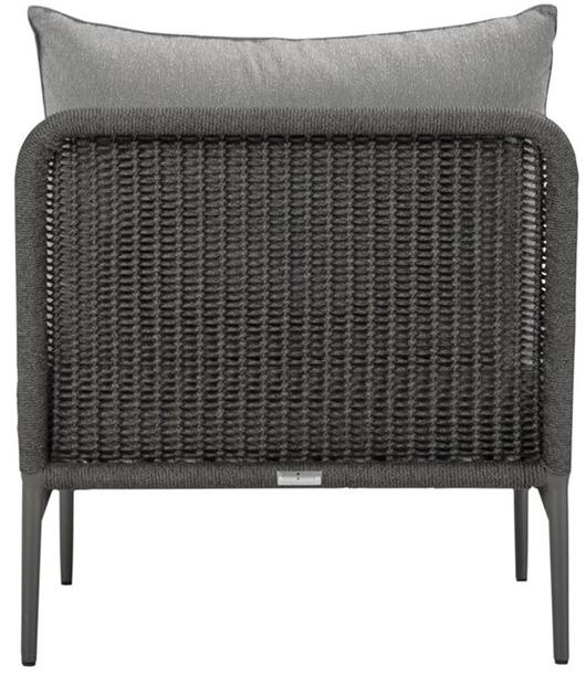 JANUS et Cie Центральный модуль из алюминия и веревка для модульного дивана Knot sun-id-1428379 - Вид №4