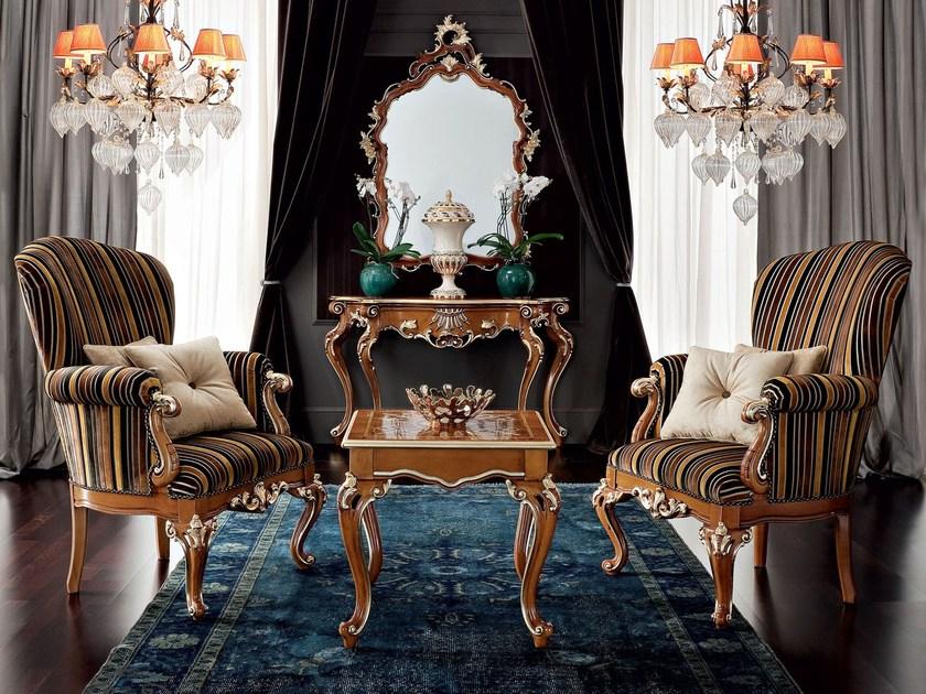 Modenese Gastone Кресло с обивкой из ткани с подлокотниками Casanova sun-id-1378133 - Вид №2