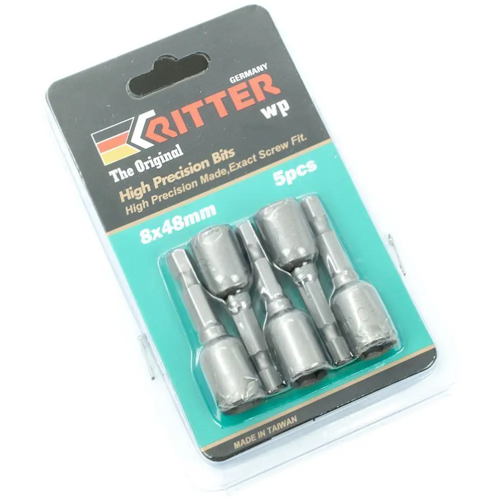 Бита торцевая магнитная Ritter WP PS20140648 8x48 мм, 5 шт. 89391838 STLM-2010470 