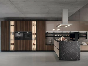 Febal Casa Кухня с полуостровом