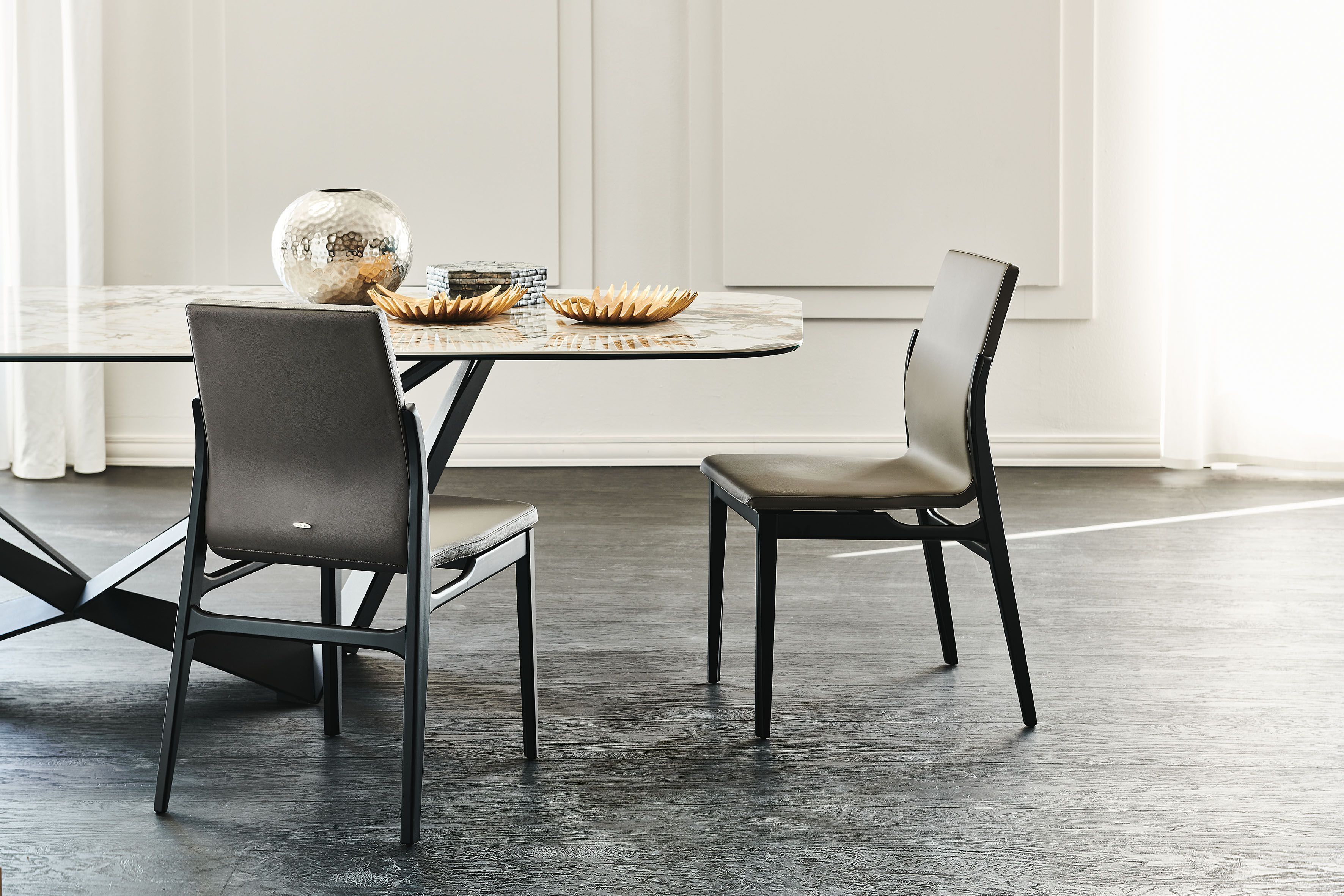 Кожаный стул Cattelan italia GINEVRA ARCH-00046176 - Вид №1