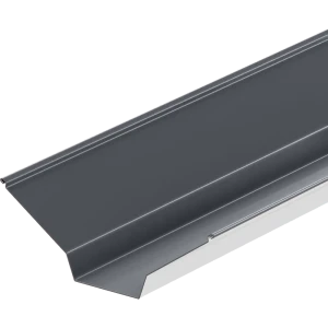 Ендова верхняя 115x30x115 мм 2 м RAL 7024 0.4 мм графитовый серый