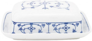 202602M75019H Традиция масленка, угловые голубые Сакс (ошибки красоты с малыми) Kahla-porzellan