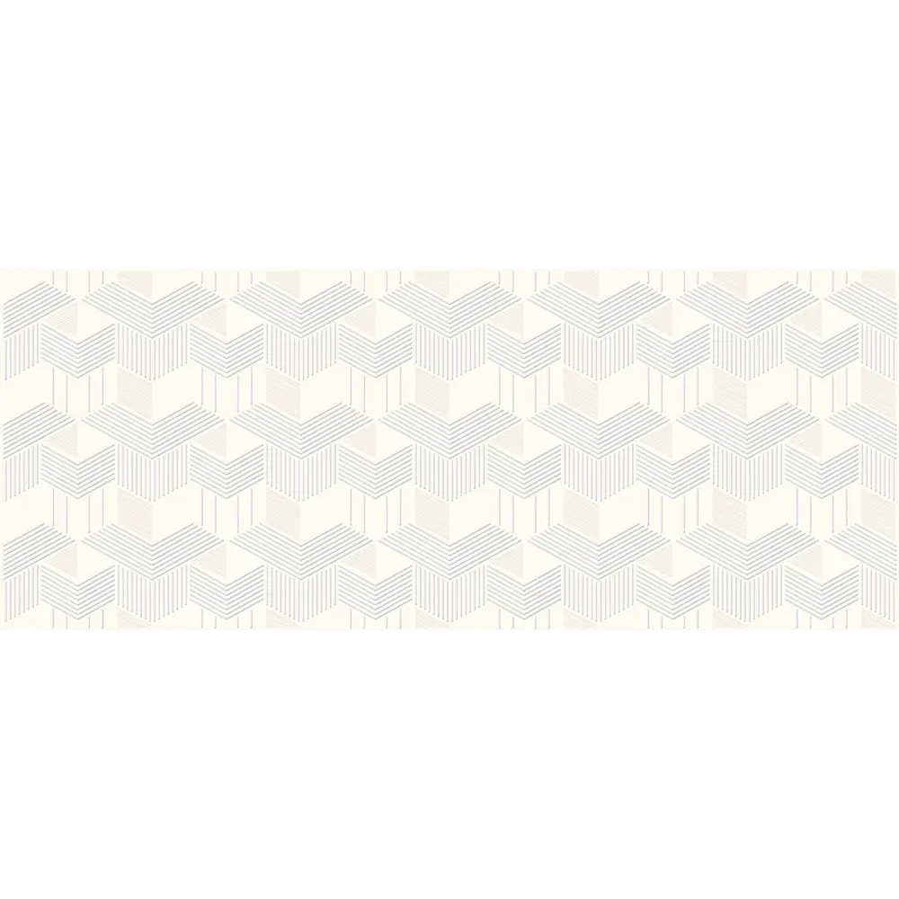 Декор настенный Azori Lounge Light Geometria 20.1x50.5 см цвет белый 84587211 STLM-2058517