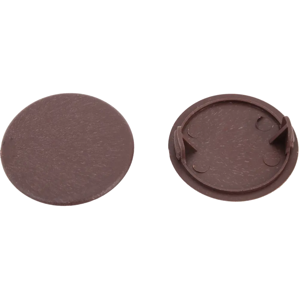Заглушки мебельные Jet для отверстий 35 мм, коричневые, 4 шт 82648382 STLM-1004557
