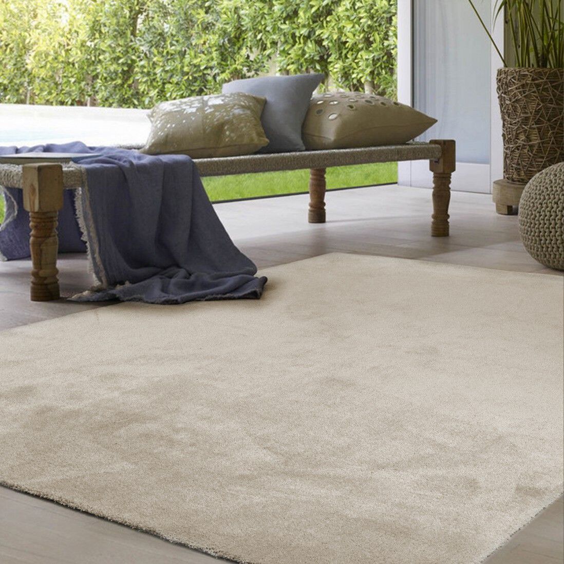 Сплошной цвет круглый ковер Ademi Essential ARCH-00085744 - Вид №1