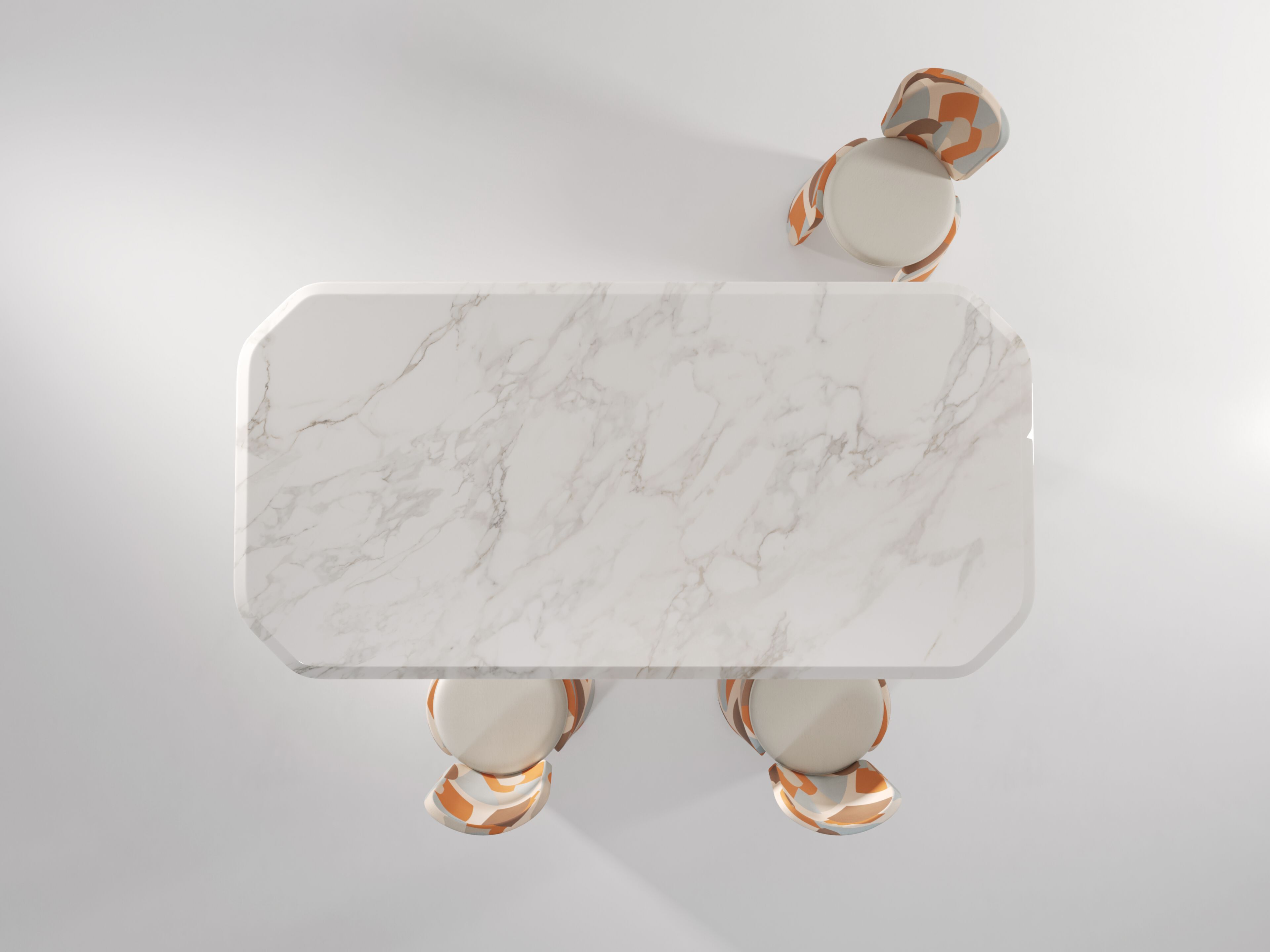 Прямоугольный мраморный стол Secolo Inge ARCH-00017863 - Вид №1