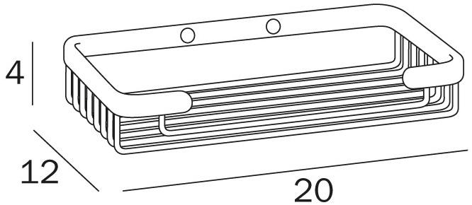 INDA® Настенная мыльница для гостиниц из металла Hotellerie sun-id-1474477 - Вид №5